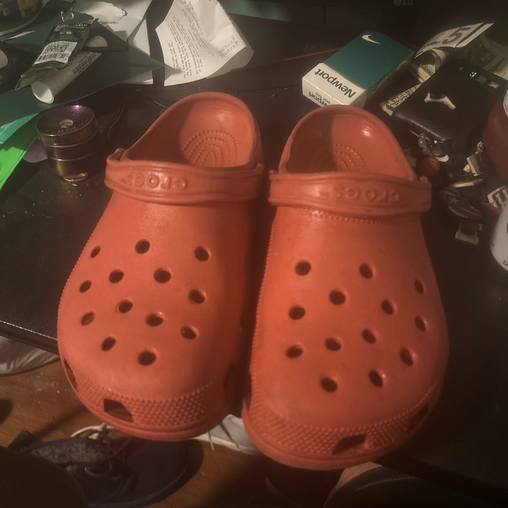 CROCS men Slippers - Vibrant Red